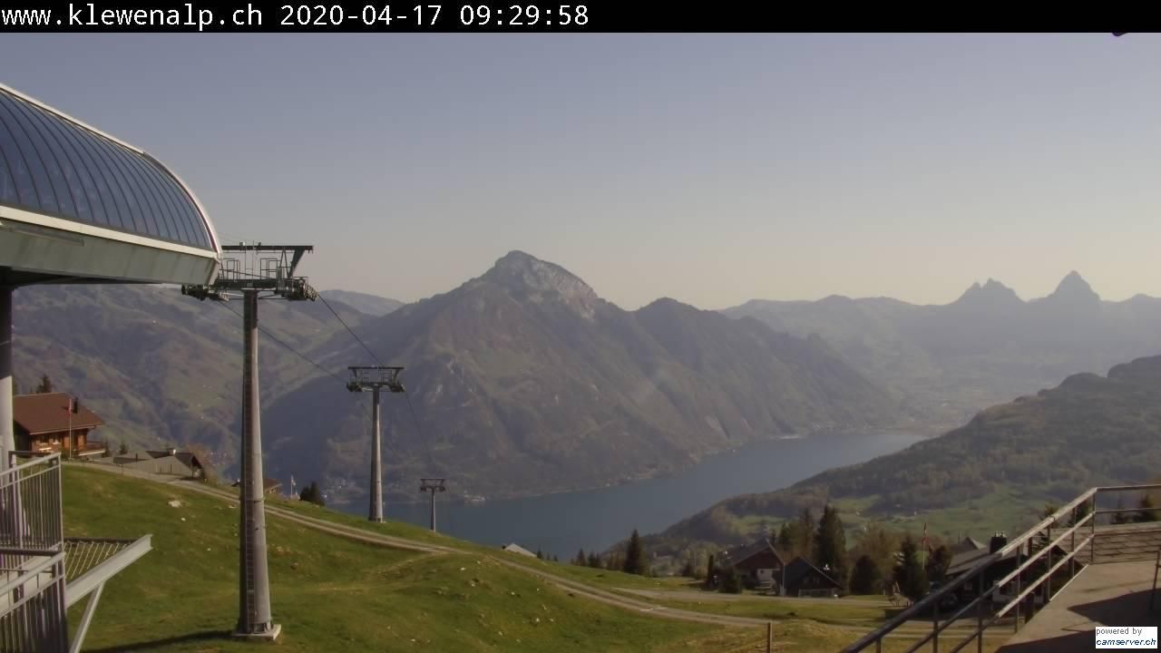 Emmetten: Stockhütte - Blick auf Vierwaldstättersee