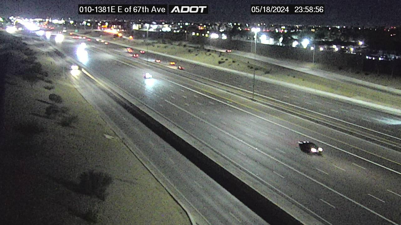 Traffic Cam Phoenix: I-10W and 67th Ave