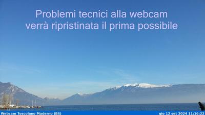 immagine della webcam nei dintorni di Bardolino: webcam Toscolano-Maderno