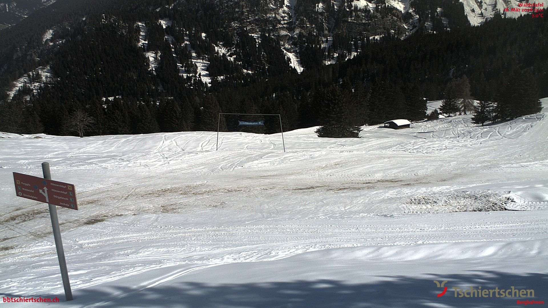 Tschiertschen-Praden: Spinatzman Blick Richtung Aroser Weisshorn: Spinatzman Blick Richtung Aroser Weisshorn
