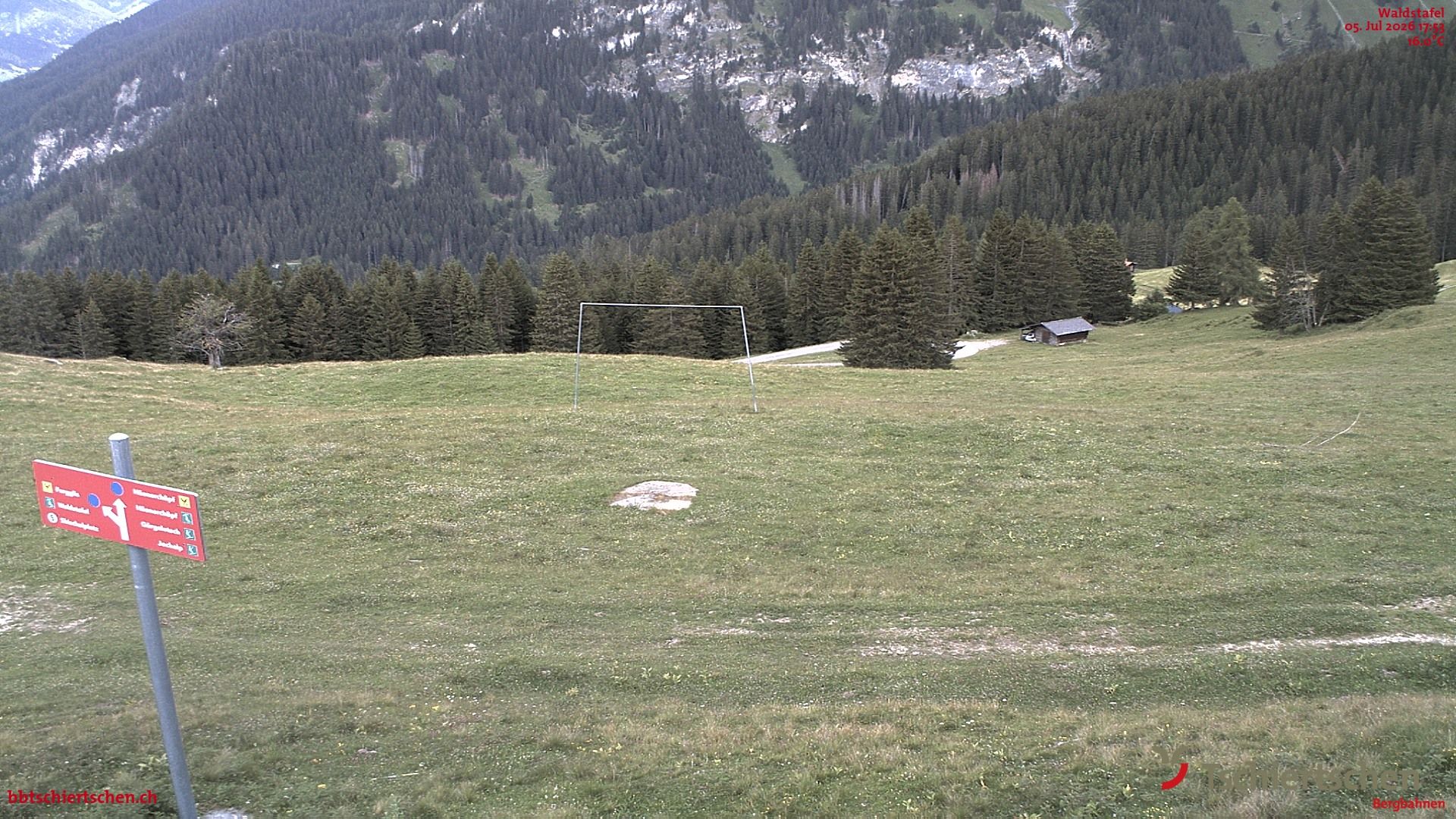 Tschiertschen-Praden: Spinatzman Blick Richtung Aroser Weisshorn: Spinatzman Blick Richtung Aroser Weisshorn