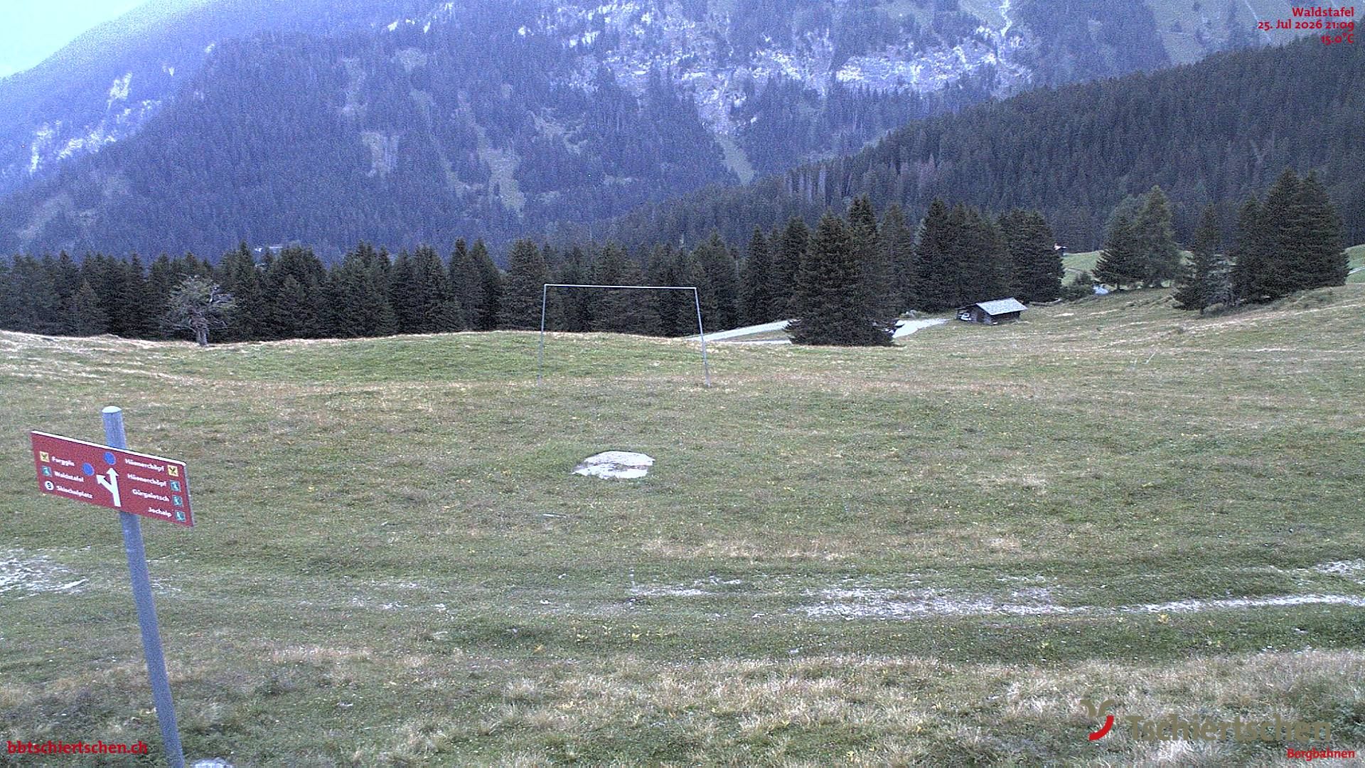 Tschiertschen-Praden: Spinatzman Blick Richtung Aroser Weisshorn: Spinatzman Blick Richtung Aroser Weisshorn
