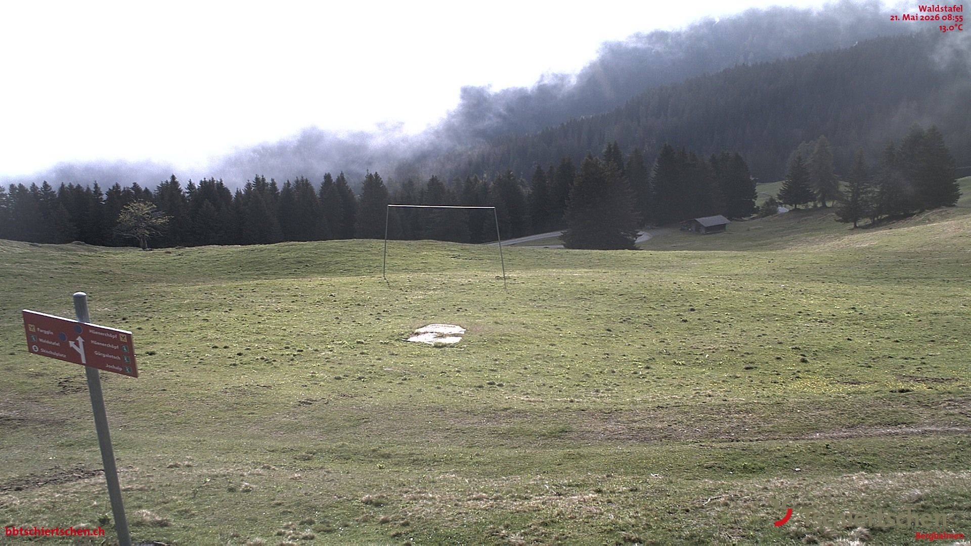 Tschiertschen-Praden: Spinatzman Blick Richtung Aroser Weisshorn: Spinatzman Blick Richtung Aroser Weisshorn