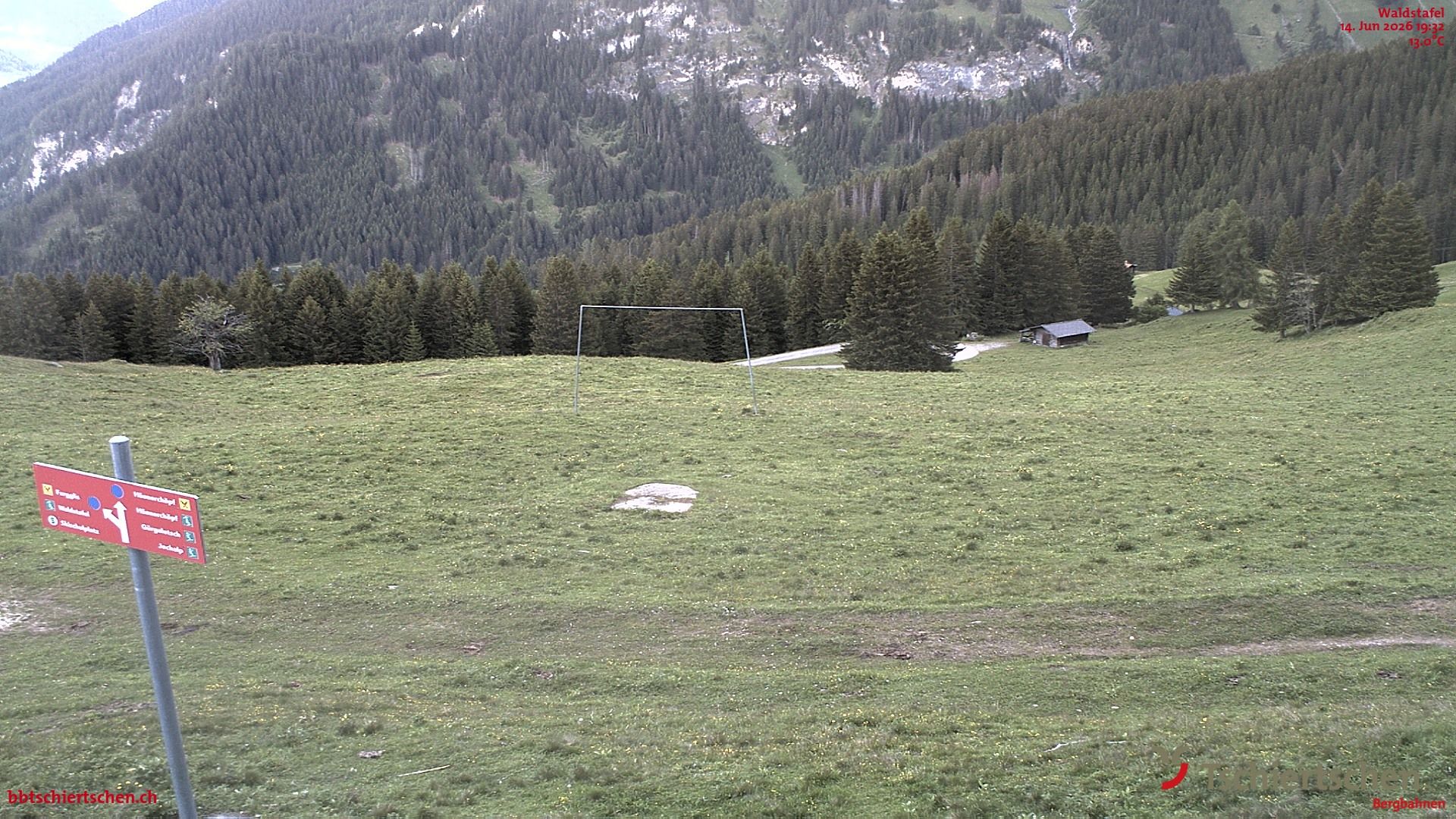 Tschiertschen-Praden: Spinatzman Blick Richtung Aroser Weisshorn: Spinatzman Blick Richtung Aroser Weisshorn