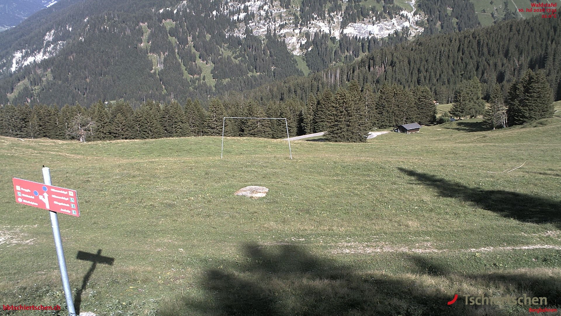 Tschiertschen-Praden: Spinatzman Blick Richtung Aroser Weisshorn: Spinatzman Blick Richtung Aroser Weisshorn