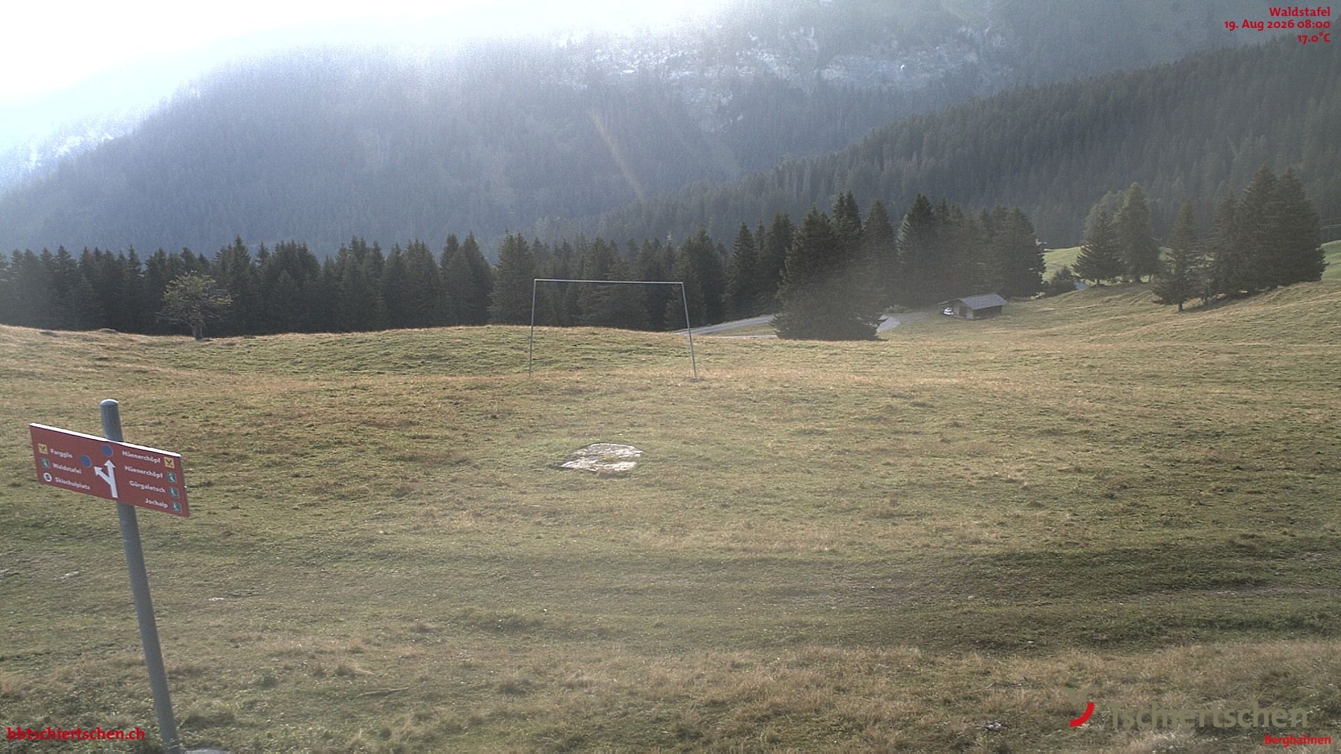 Tschiertschen-Praden: Spinatzman Blick Richtung Aroser Weisshorn: Spinatzman Blick Richtung Aroser Weisshorn