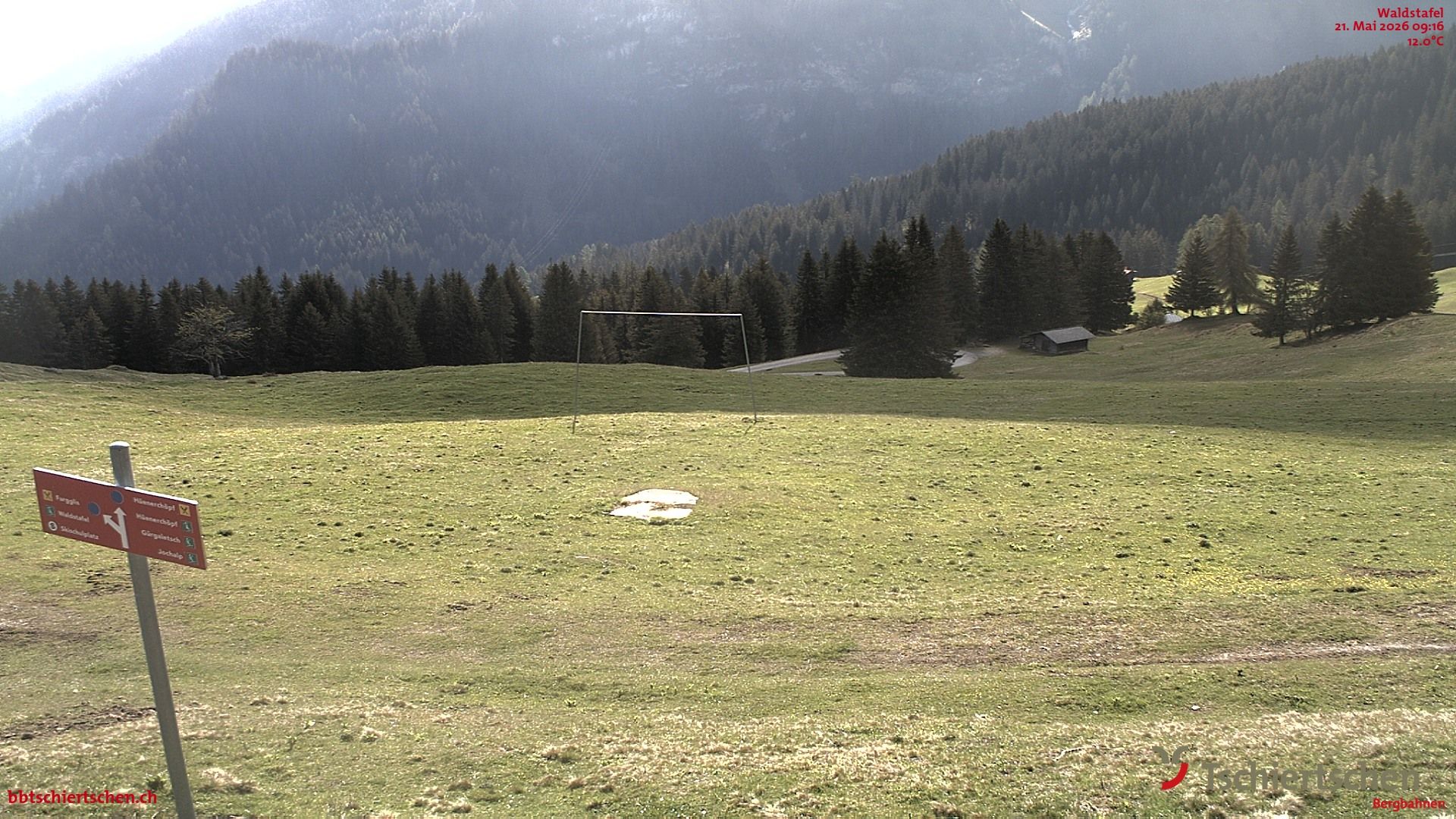 Tschiertschen-Praden: Spinatzman Blick Richtung Aroser Weisshorn: Spinatzman Blick Richtung Aroser Weisshorn