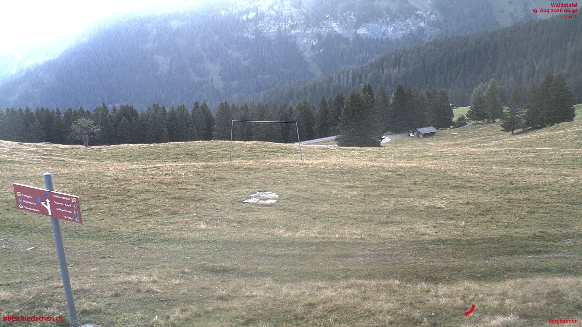Tschiertschen-Praden: Spinatzman Blick Richtung Aroser Weisshorn: Spinatzman Blick Richtung Aroser Weisshorn