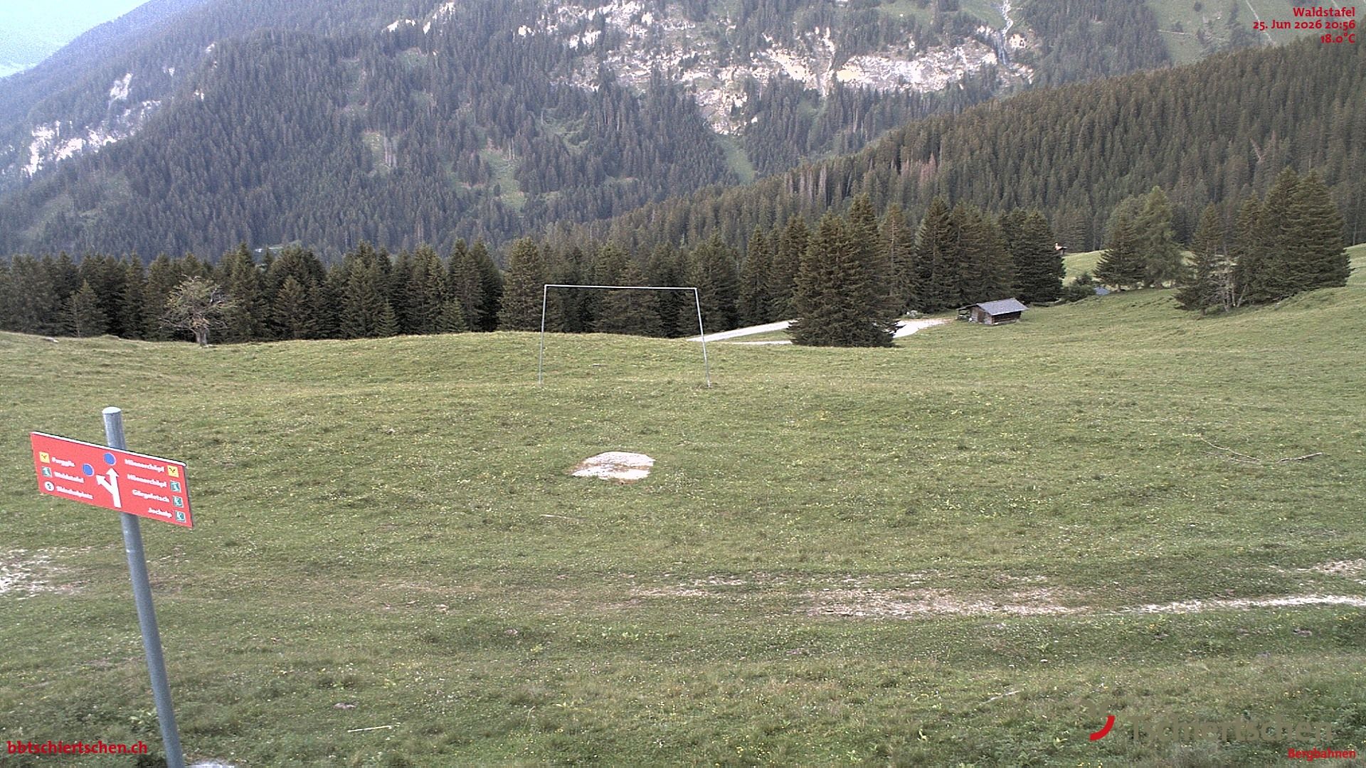 Tschiertschen-Praden: Spinatzman Blick Richtung Aroser Weisshorn: Spinatzman Blick Richtung Aroser Weisshorn