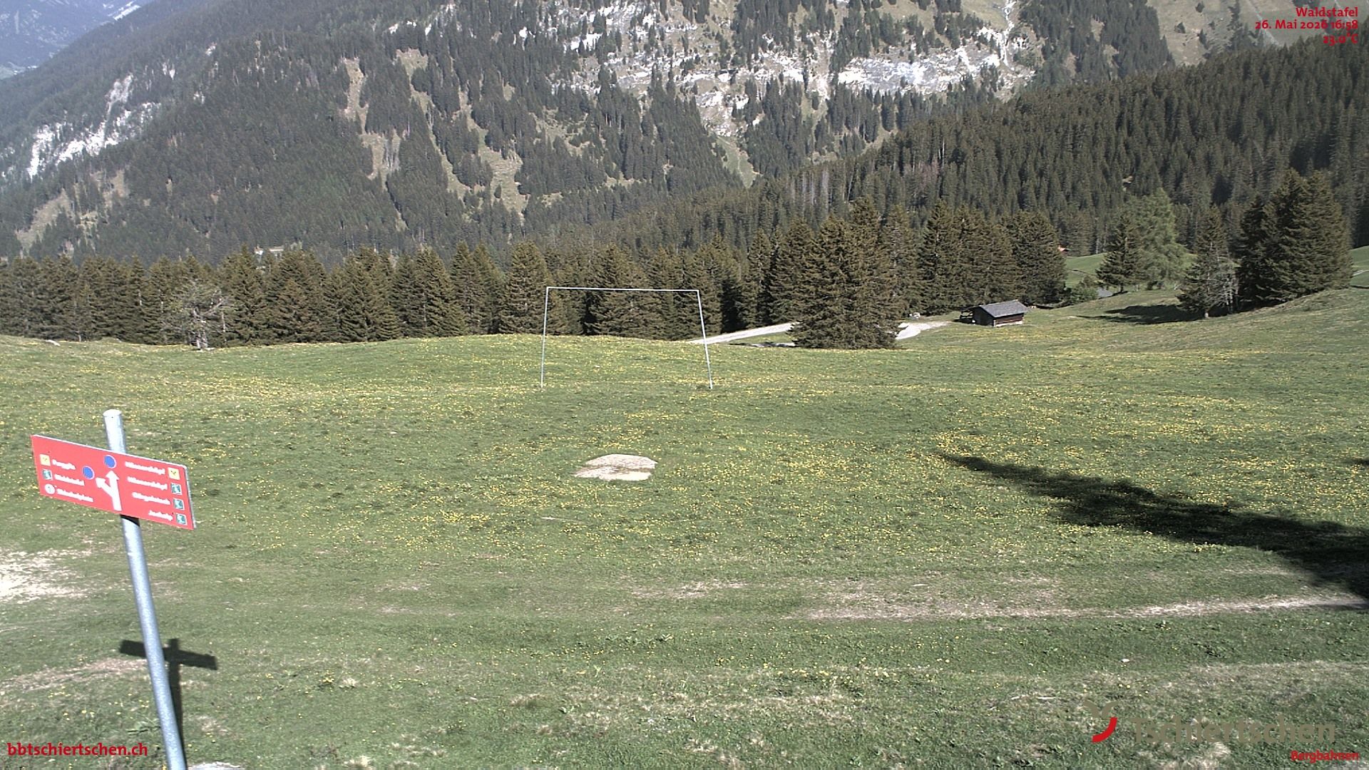 Tschiertschen-Praden: Spinatzman Blick Richtung Aroser Weisshorn: Spinatzman Blick Richtung Aroser Weisshorn