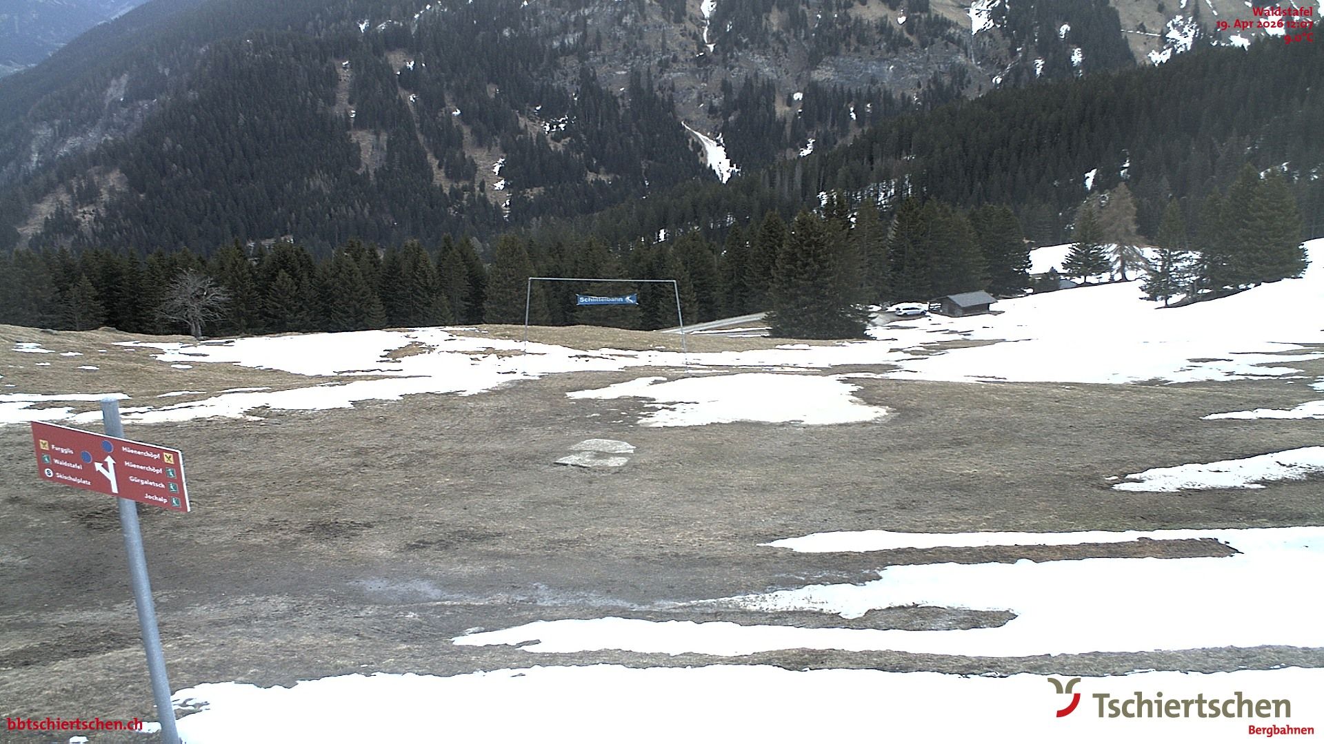 Tschiertschen-Praden: Spinatzman Blick Richtung Aroser Weisshorn: Spinatzman Blick Richtung Aroser Weisshorn