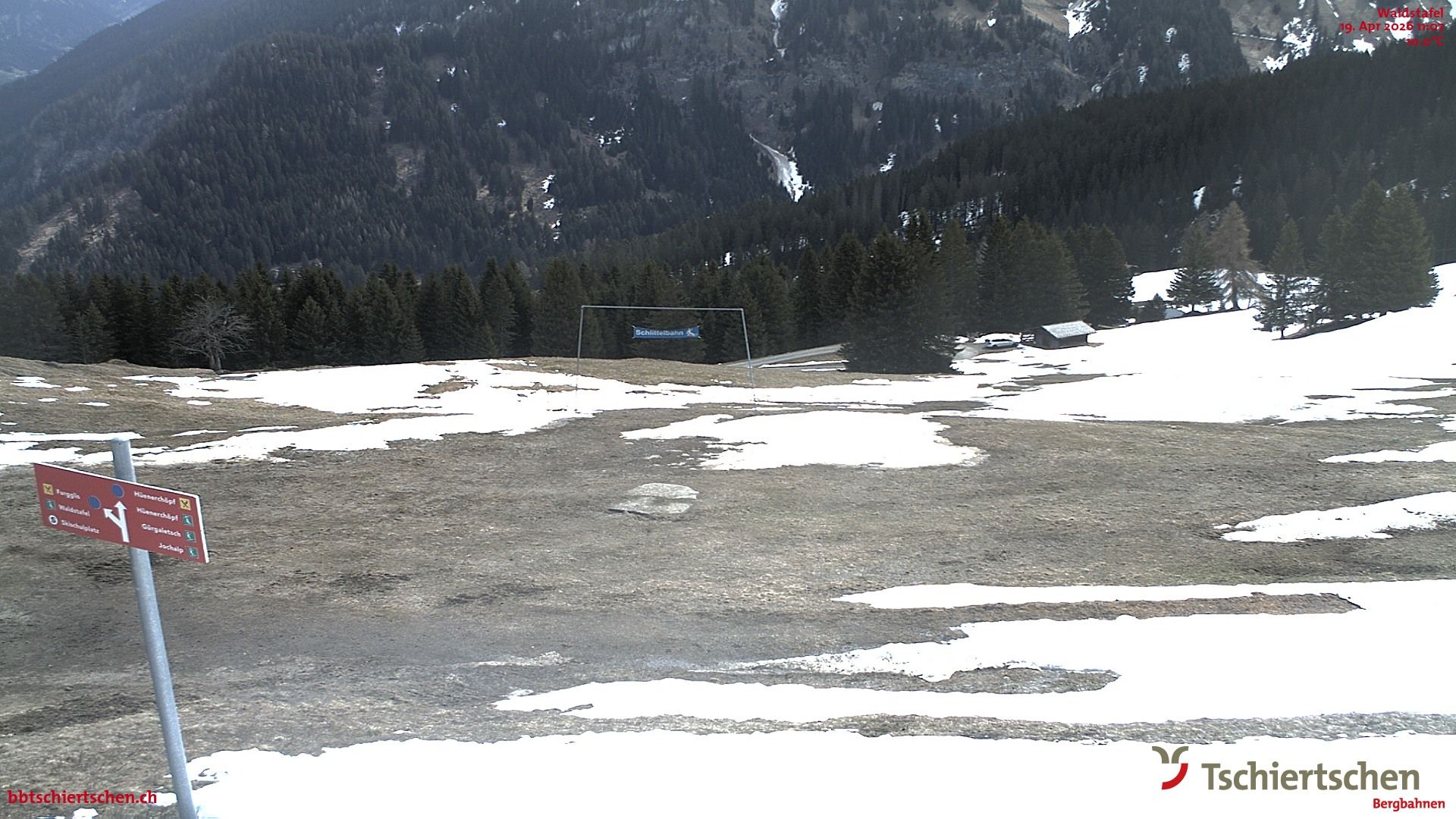 Tschiertschen-Praden: Spinatzman Blick Richtung Aroser Weisshorn: Spinatzman Blick Richtung Aroser Weisshorn