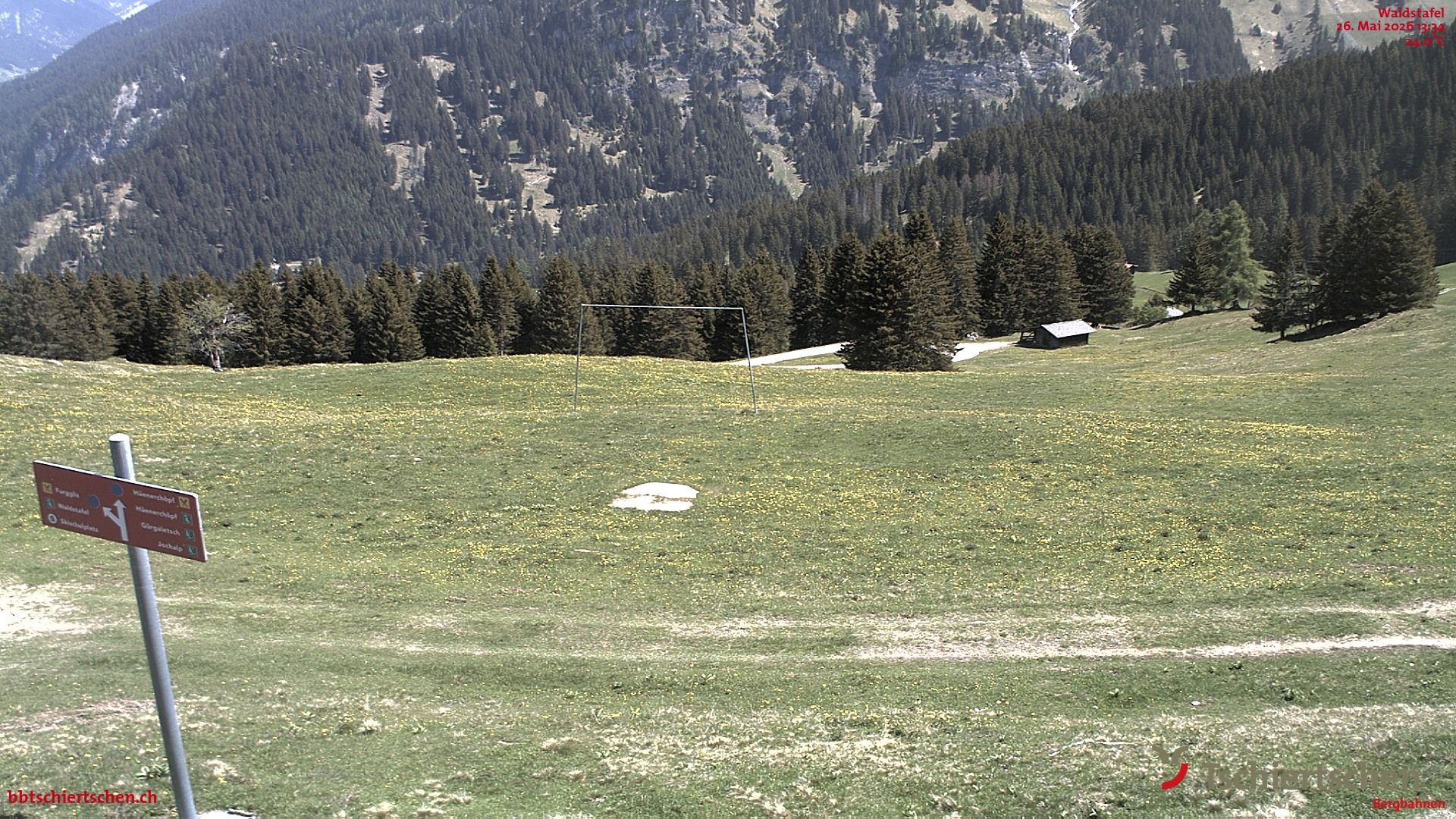 Tschiertschen-Praden: Spinatzman Blick Richtung Aroser Weisshorn: Spinatzman Blick Richtung Aroser Weisshorn