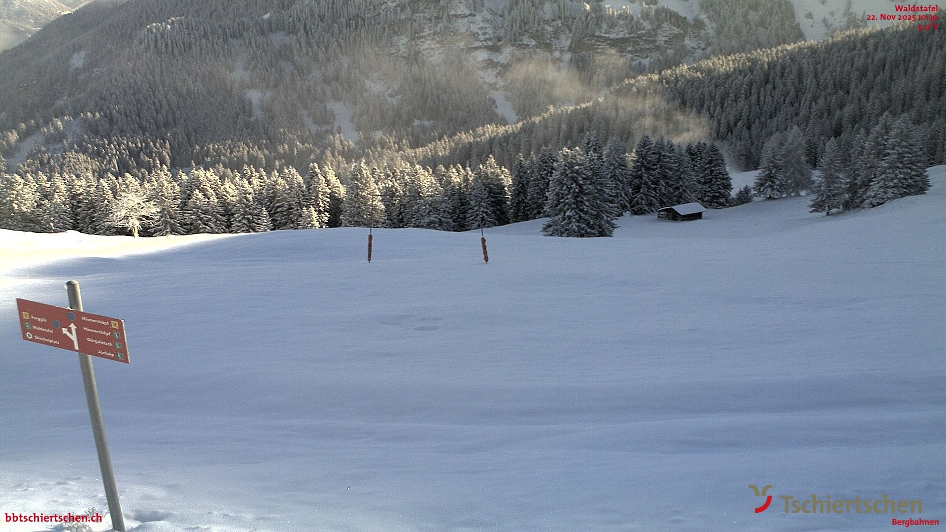 Tschiertschen-Praden: Spinatzman Blick Richtung Aroser Weisshorn: Spinatzman Blick Richtung Aroser Weisshorn