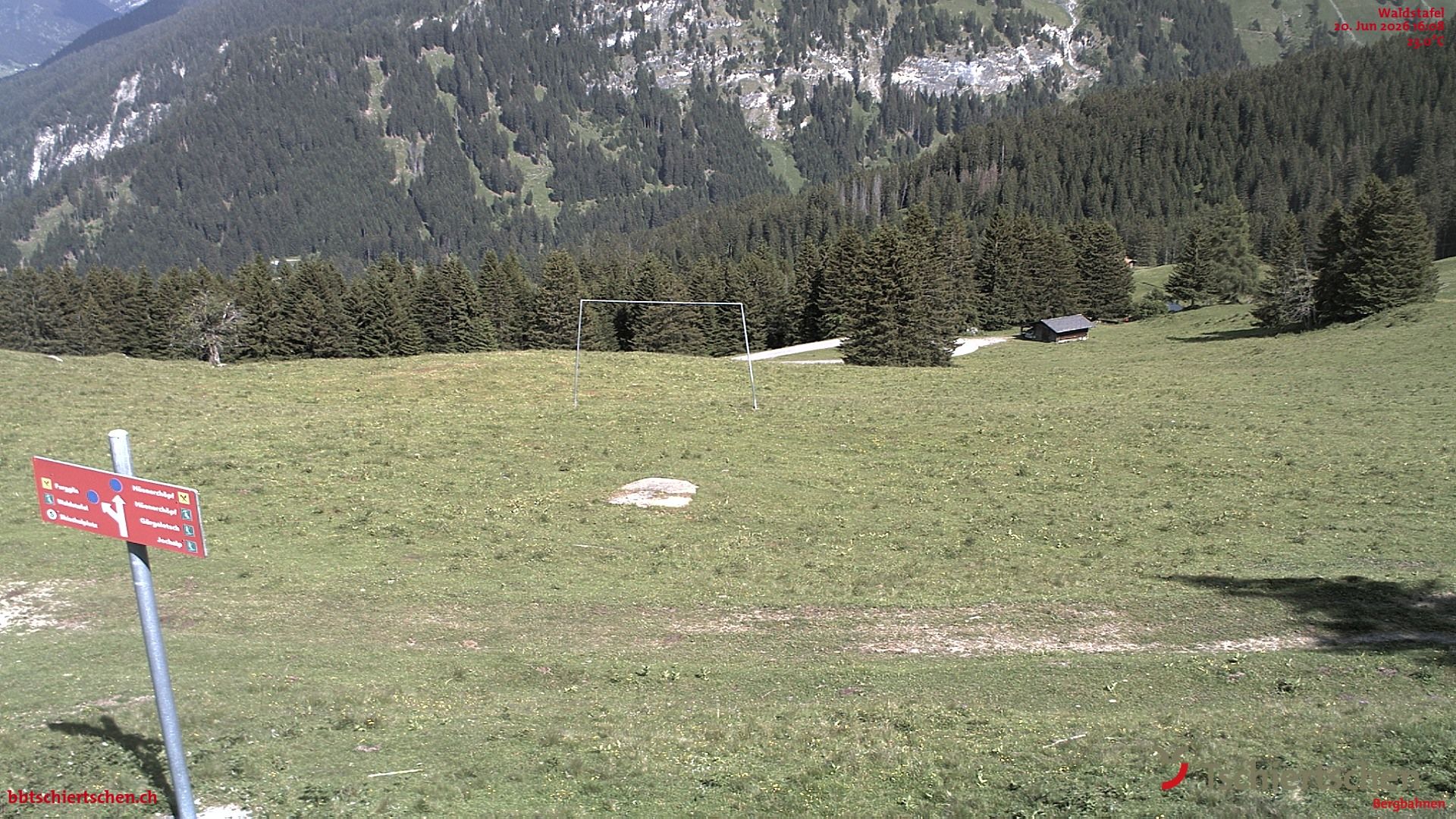 Tschiertschen-Praden: Spinatzman Blick Richtung Aroser Weisshorn: Spinatzman Blick Richtung Aroser Weisshorn