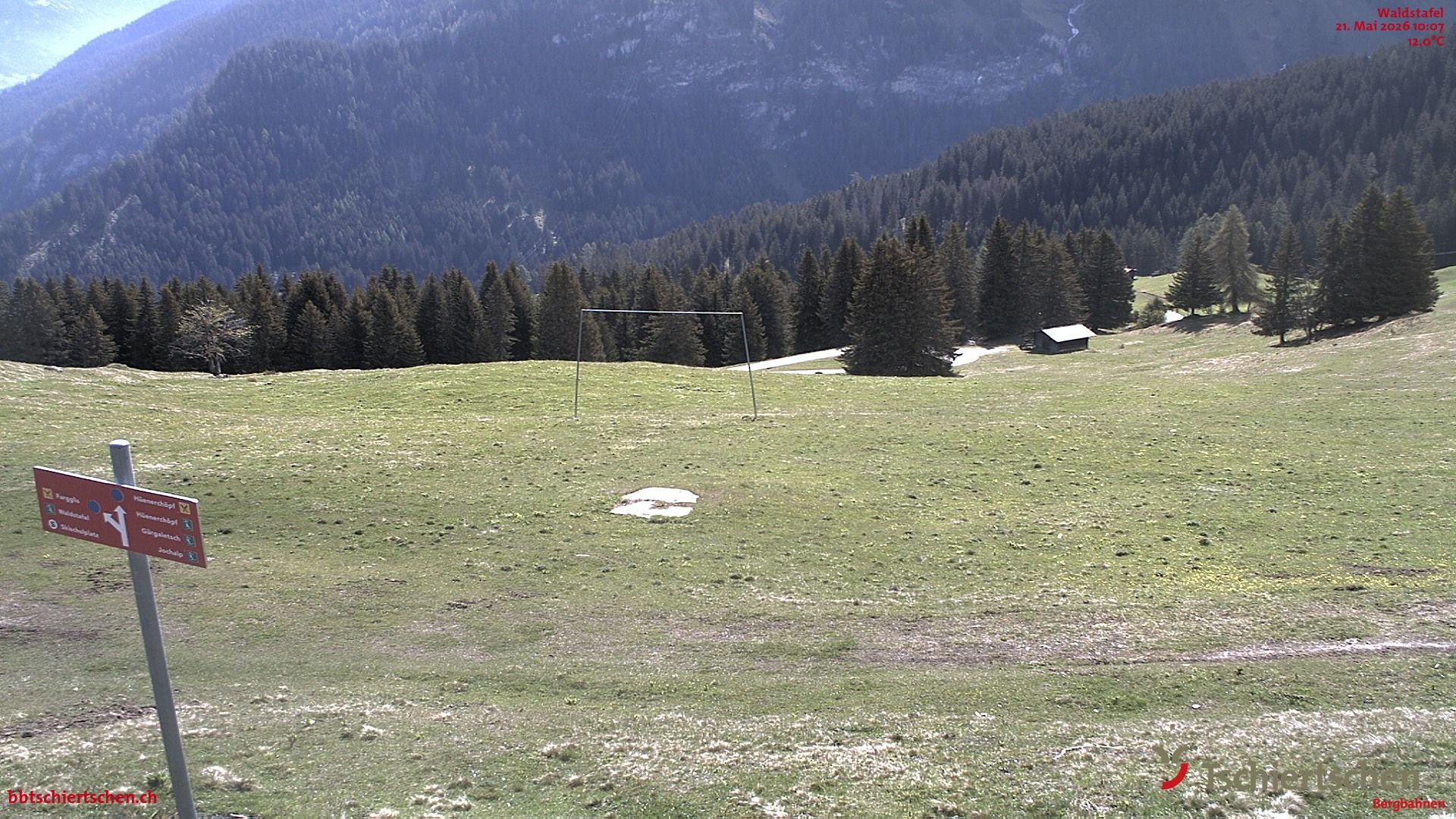 Tschiertschen-Praden: Spinatzman Blick Richtung Aroser Weisshorn: Spinatzman Blick Richtung Aroser Weisshorn