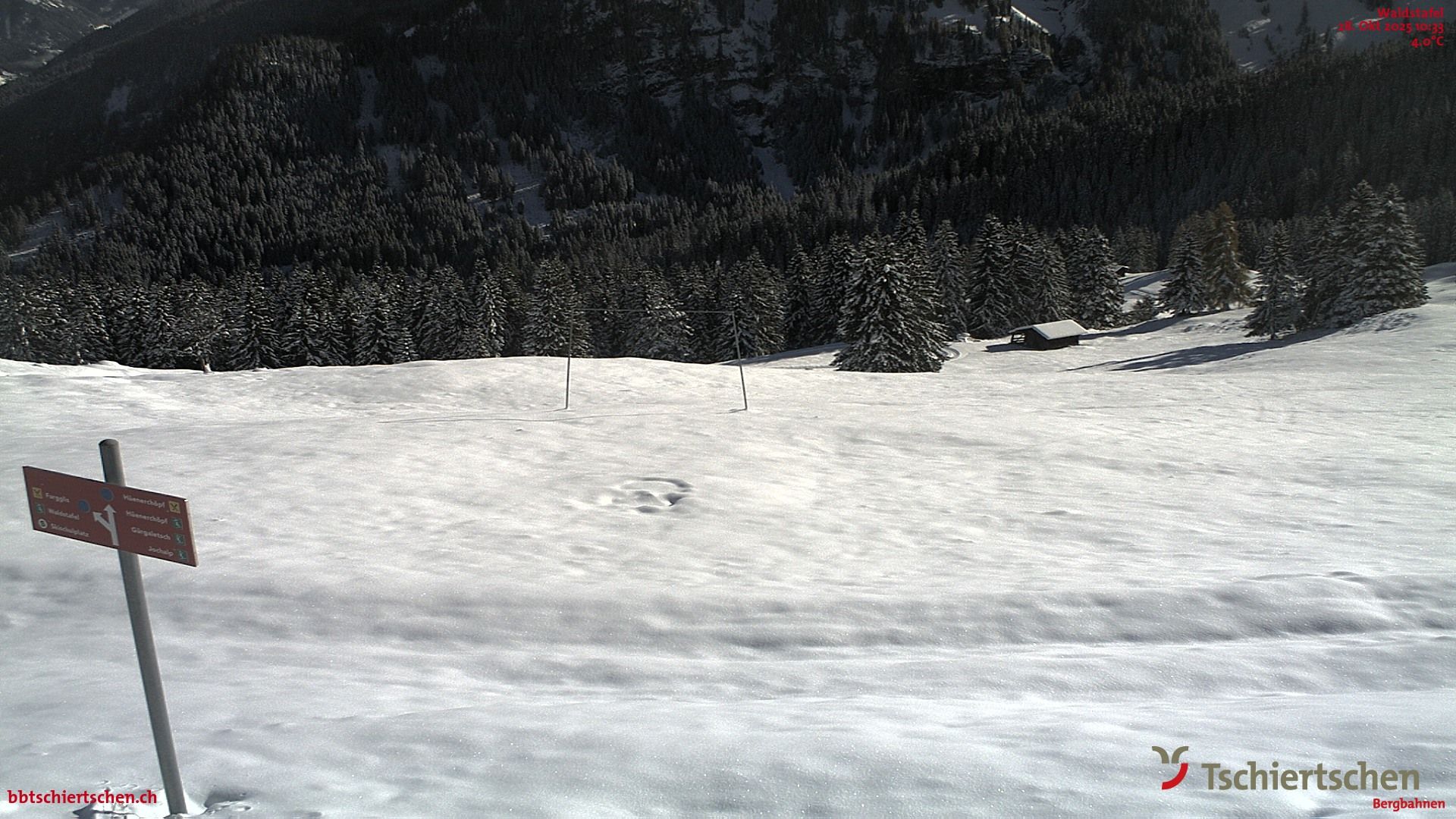 Tschiertschen-Praden: Spinatzman Blick Richtung Aroser Weisshorn: Spinatzman Blick Richtung Aroser Weisshorn