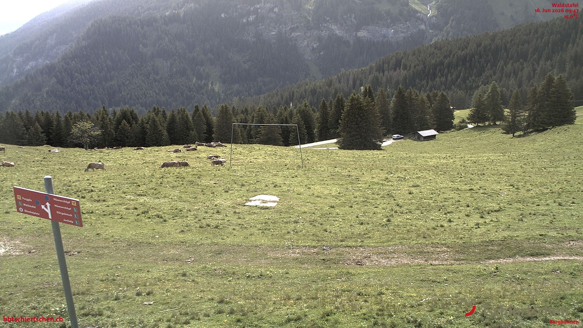 Tschiertschen-Praden: Spinatzman Blick Richtung Aroser Weisshorn: Spinatzman Blick Richtung Aroser Weisshorn