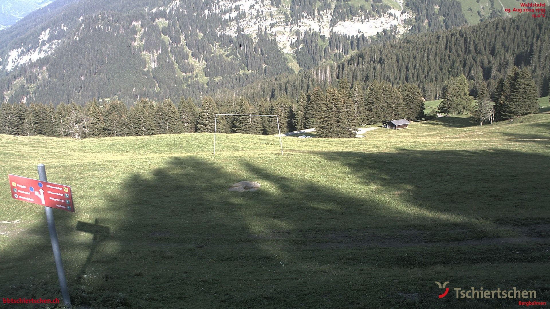 Tschiertschen-Praden: Spinatzman Blick Richtung Aroser Weisshorn: Spinatzman Blick Richtung Aroser Weisshorn