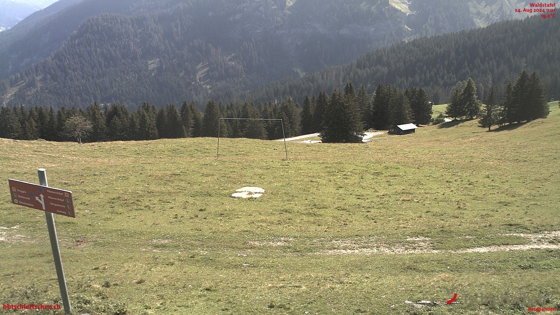 Tschiertschen-Praden: Spinatzman Blick Richtung Aroser Weisshorn: Spinatzman Blick Richtung Aroser Weisshorn