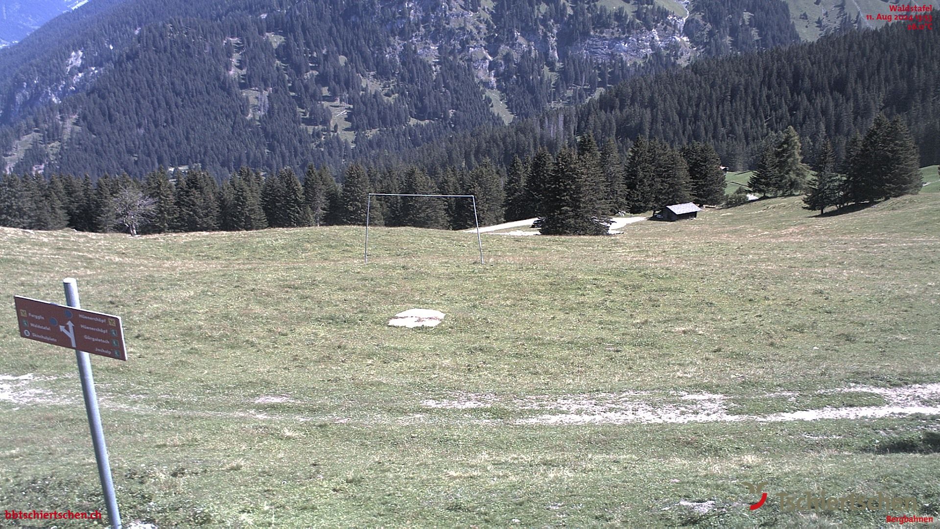 Tschiertschen-Praden: Spinatzman Blick Richtung Aroser Weisshorn: Spinatzman Blick Richtung Aroser Weisshorn