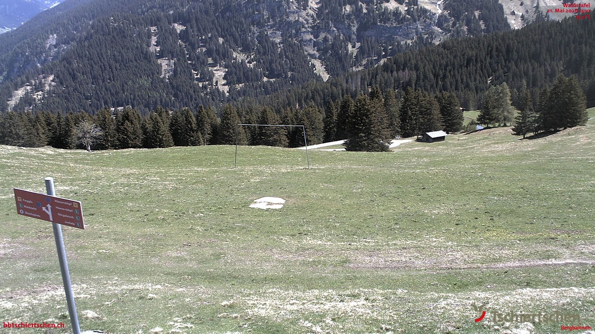 Tschiertschen-Praden: Spinatzman Blick Richtung Aroser Weisshorn: Spinatzman Blick Richtung Aroser Weisshorn