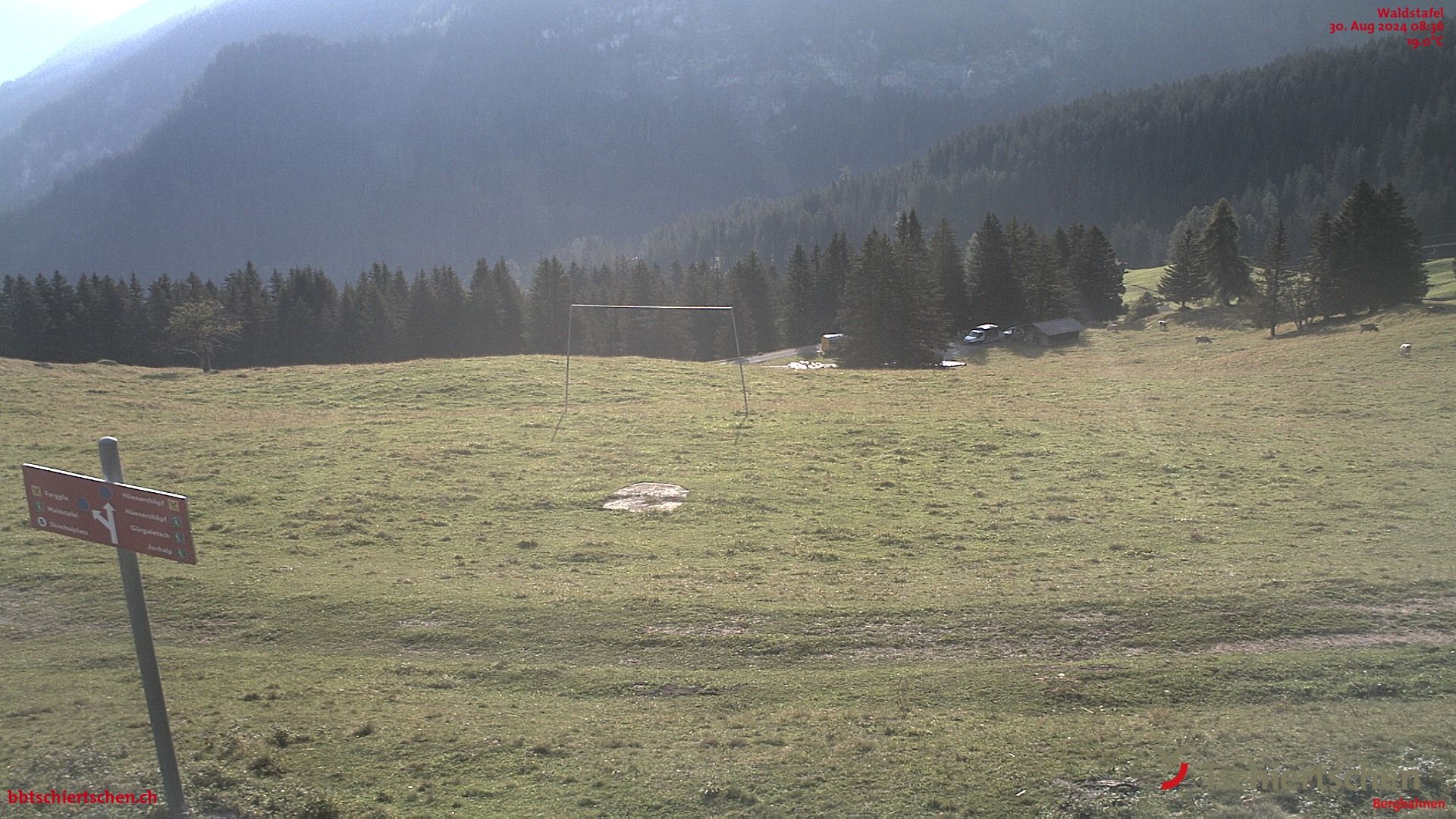 Tschiertschen-Praden: Spinatzman Blick Richtung Aroser Weisshorn: Spinatzman Blick Richtung Aroser Weisshorn