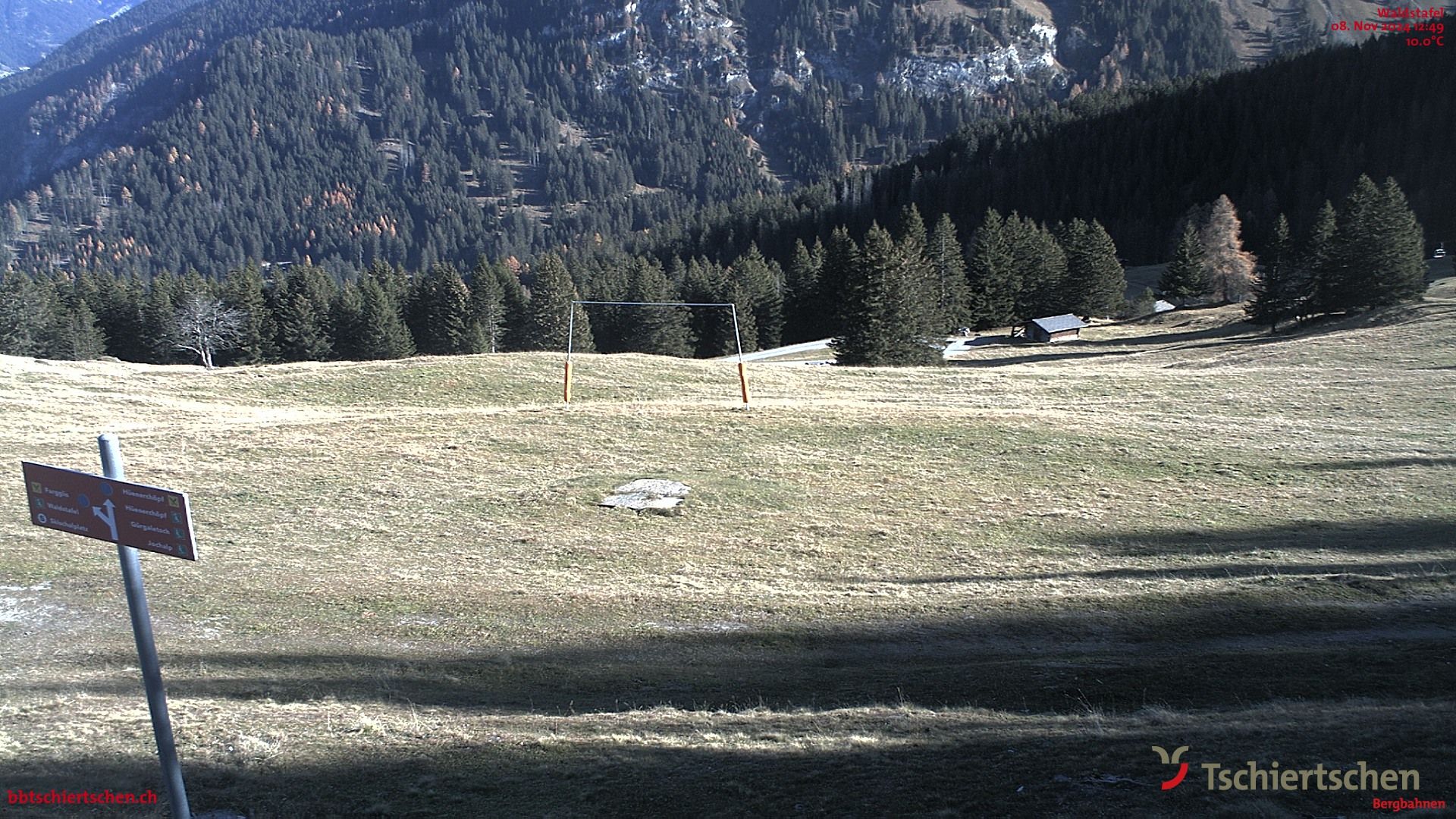 Tschiertschen-Praden: Spinatzman Blick Richtung Aroser Weisshorn: Spinatzman Blick Richtung Aroser Weisshorn