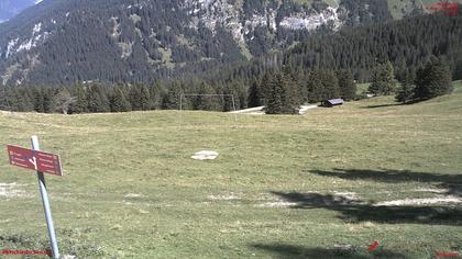 Tschiertschen-Praden: Spinatzman Blick Richtung Aroser Weisshorn: Spinatzman Blick Richtung Aroser Weisshorn