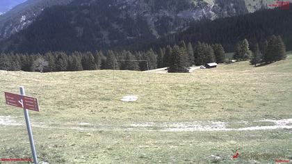 Tschiertschen-Praden: Spinatzman Blick Richtung Aroser Weisshorn: Spinatzman Blick Richtung Aroser Weisshorn