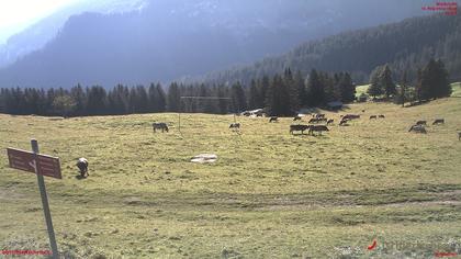 Tschiertschen-Praden: Spinatzman Blick Richtung Aroser Weisshorn: Spinatzman Blick Richtung Aroser Weisshorn