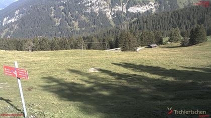 Tschiertschen-Praden: Spinatzman Blick Richtung Aroser Weisshorn: Spinatzman Blick Richtung Aroser Weisshorn