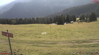 Tschiertschen-Praden: Spinatzman Blick Richtung Aroser Weisshorn: Spinatzman Blick Richtung Aroser Weisshorn