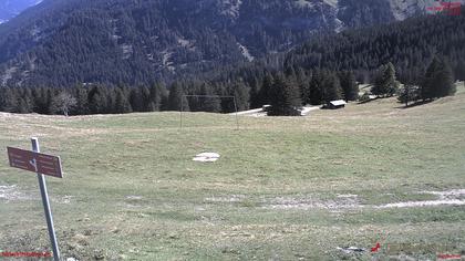 Tschiertschen-Praden: Spinatzman Blick Richtung Aroser Weisshorn: Spinatzman Blick Richtung Aroser Weisshorn