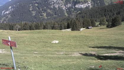 Tschiertschen-Praden: Spinatzman Blick Richtung Aroser Weisshorn: Spinatzman Blick Richtung Aroser Weisshorn