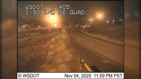 Traffic Cam Bellevue: I-405 at MP 11: I-90 Interchange SE Quad