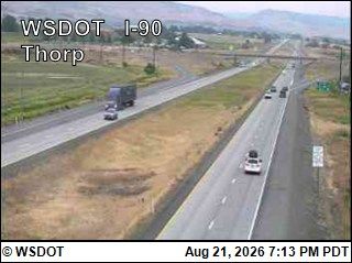 Traffic Cam Thorp: I-90 at MP 101