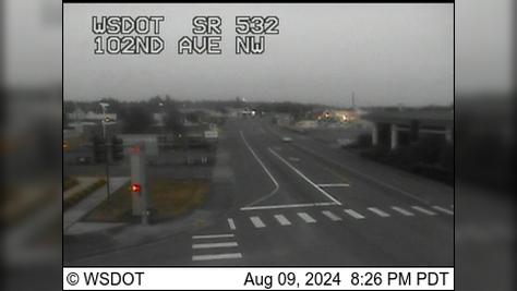 Traffic Cam Stanwood › North: SR 532 at MP 4: 102nd Ave NW