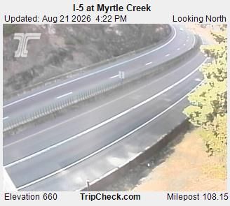Traffic Cam Myrtle Creek: I-5 at