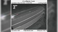 Myrtle Creek: I-5 at - Current