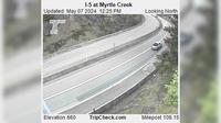 Myrtle Creek: I-5 at - Day time