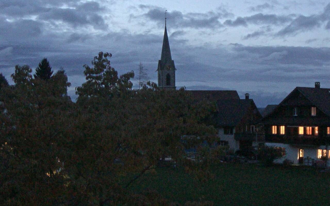 Menzingen › Nordwesten: Kirche St. Karl Borromäus