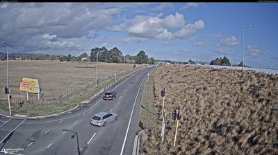 Daylight webcam view from Harewood › South: SH1 Memorial Ave East, Christchurch