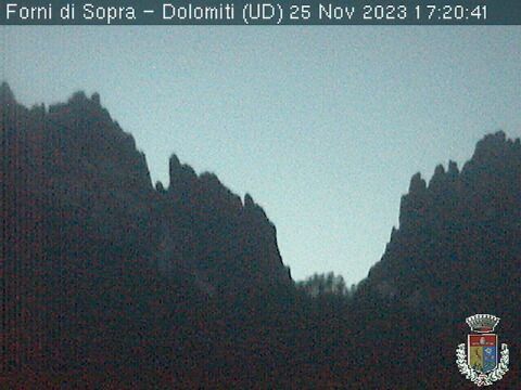 Traffic Cam Forni di Sopra: Forcella Giaf