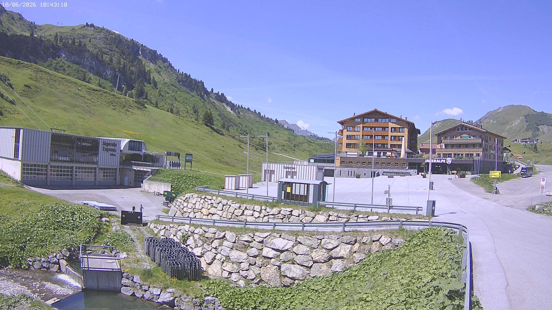 Traffic Cam Siget in der Wart › West: Ski- und Wanderhotel Jägeralpe