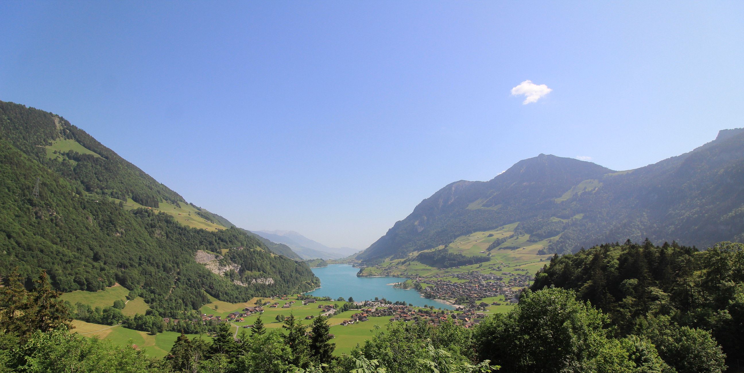 Lungern › Norden: Obsee - Lake Lungern - Fischerparadies Lungern - Mount Pilatus