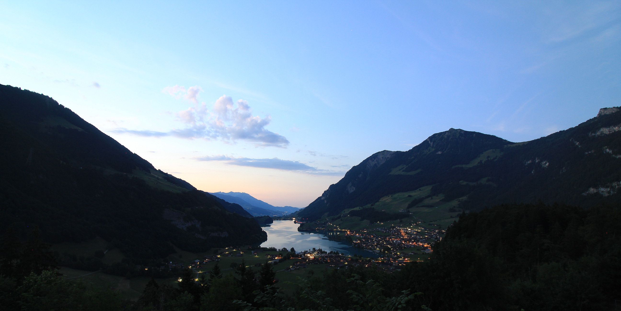 Lungern › Norden: Obsee - Lake Lungern - Fischerparadies Lungern - Mount Pilatus