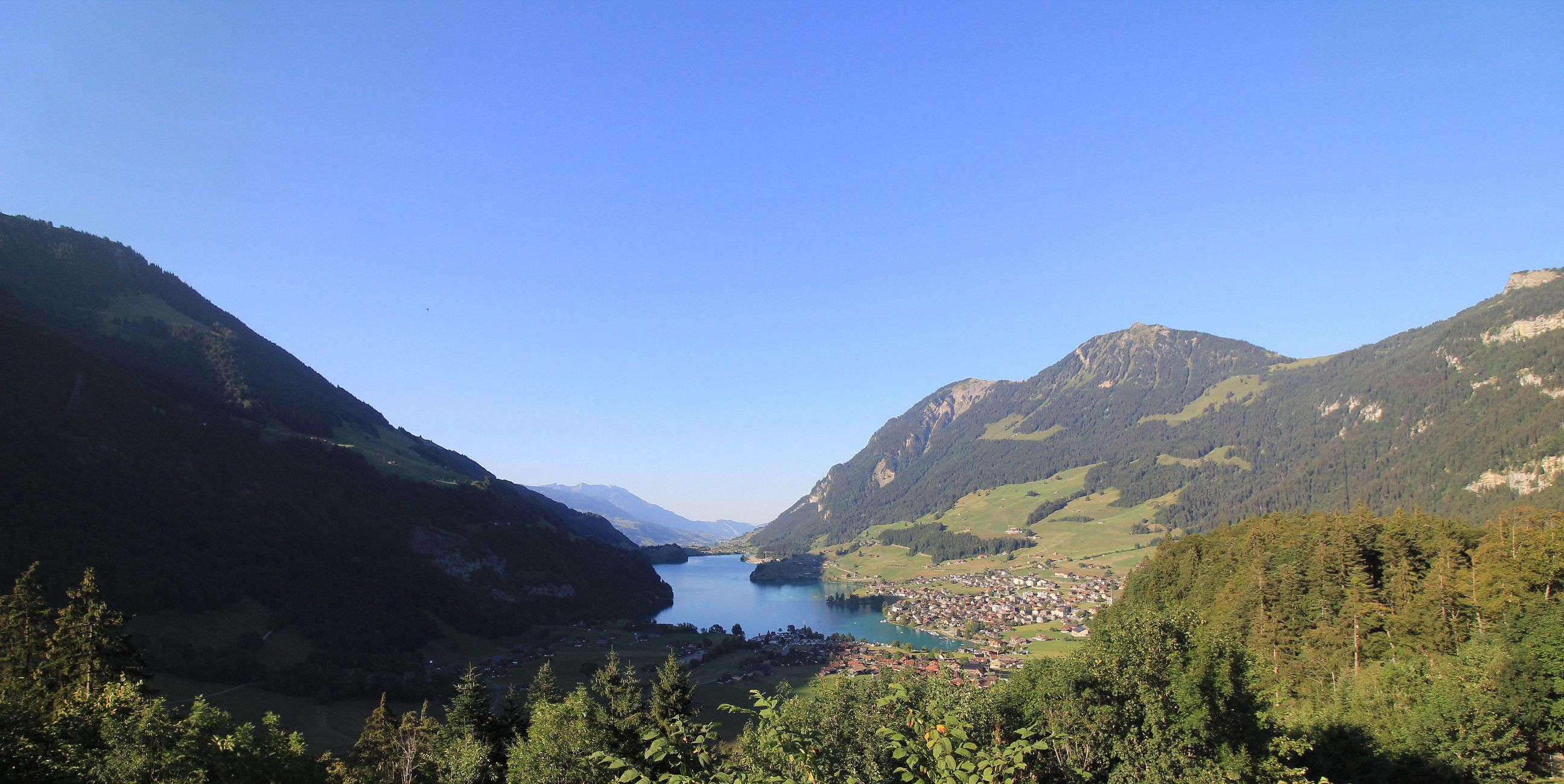 Lungern › Norden: Obsee - Lake Lungern - Fischerparadies Lungern - Mount Pilatus