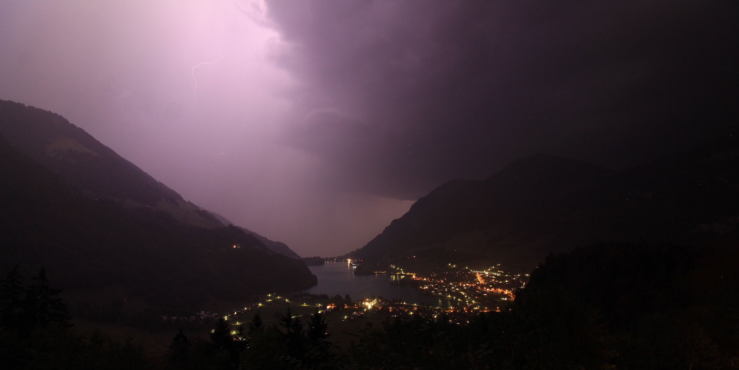 Lungern › Norden: Obsee - Lake Lungern - Fischerparadies Lungern - Mount Pilatus