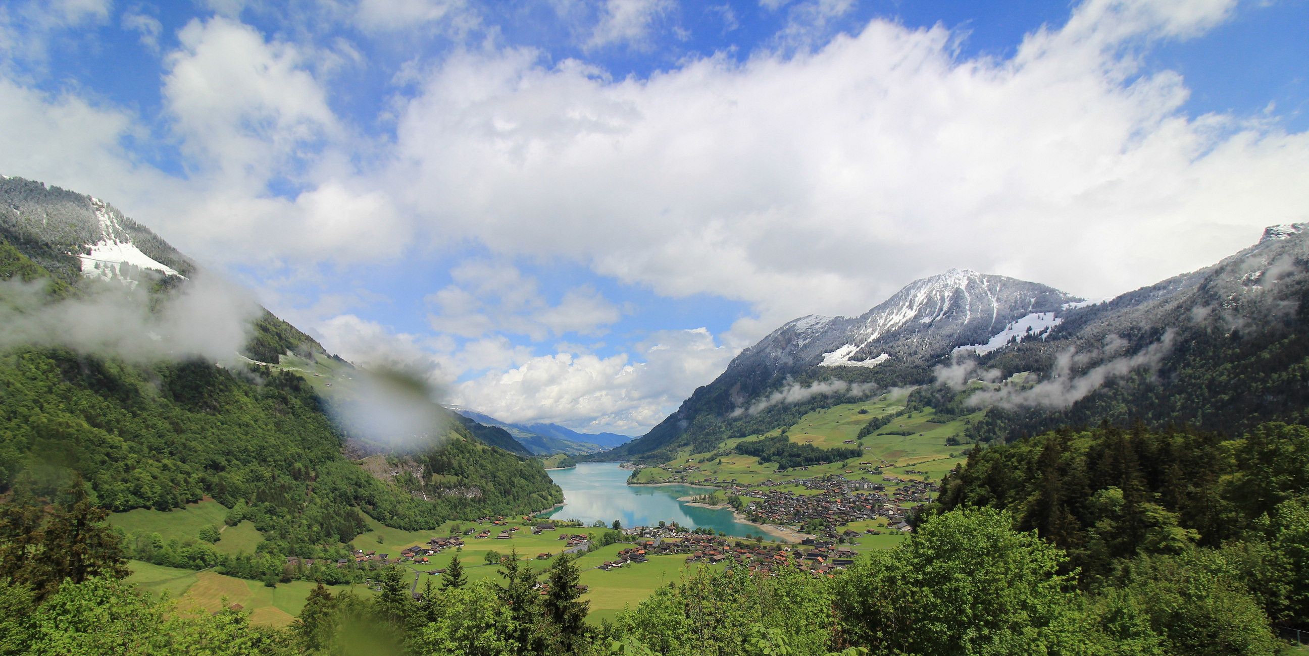 Lungern › Norden: Obsee - Lake Lungern - Fischerparadies Lungern - Mount Pilatus